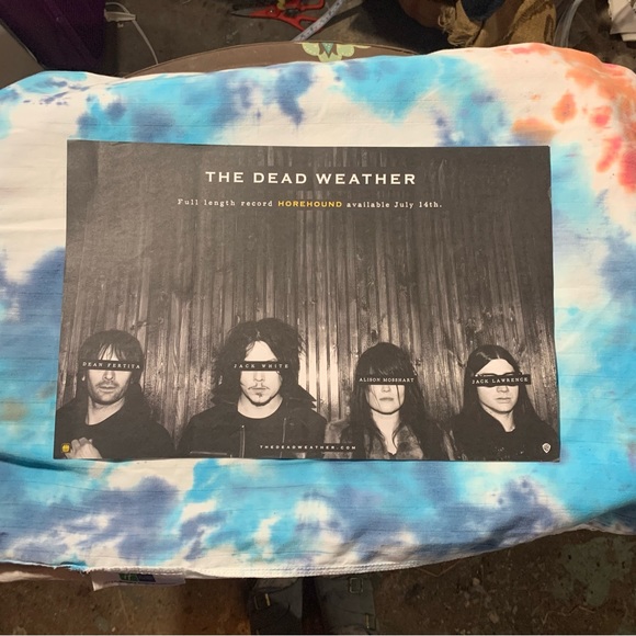 The Dead Weather Horehounds 11x16 Promotional Poster Third Man Records 2009 🎸🤘 - Picture 11 of 13